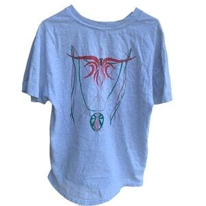 Vintage Tee Shirt Tribal Boho Design 1999 Fraternity Sorority Aztec Size Large